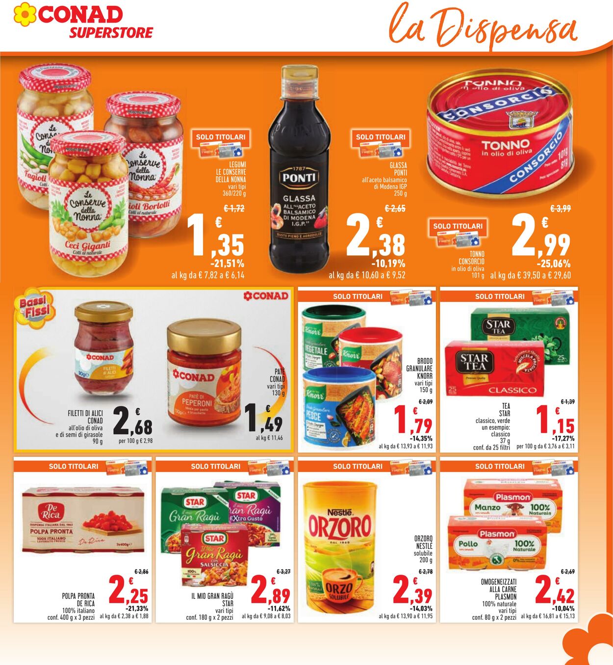 Volantino Conad 19.09.2024 - 02.10.2024