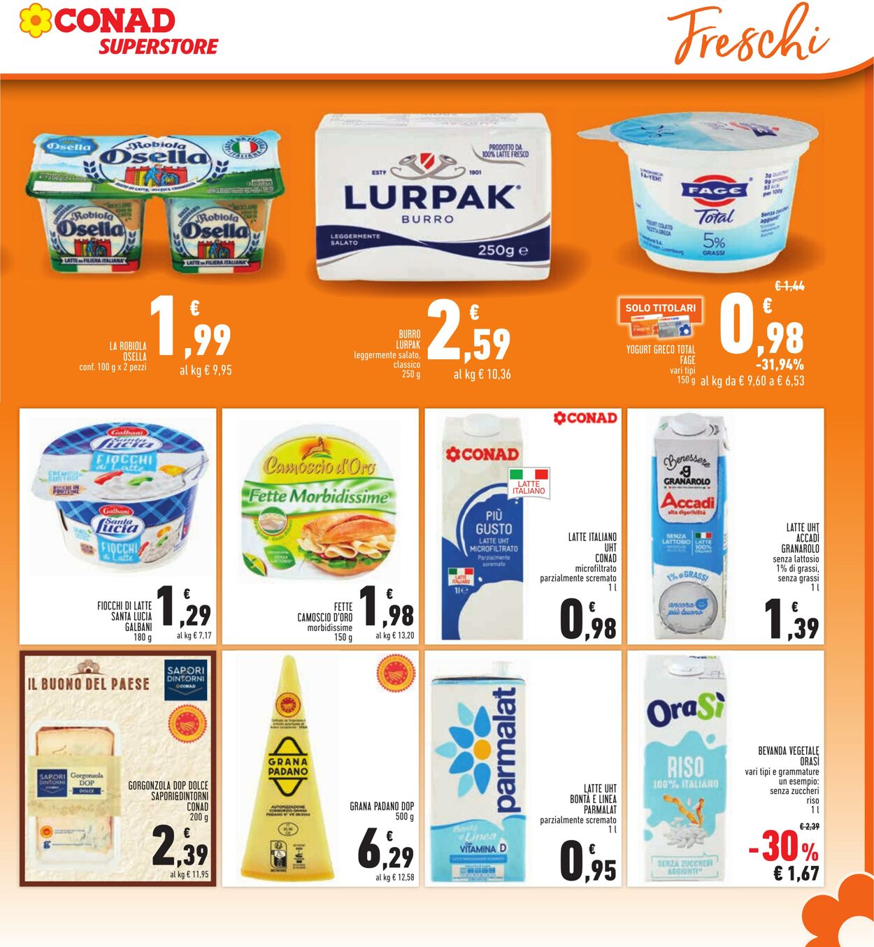 Volantino Conad 19.09.2024 - 02.10.2024