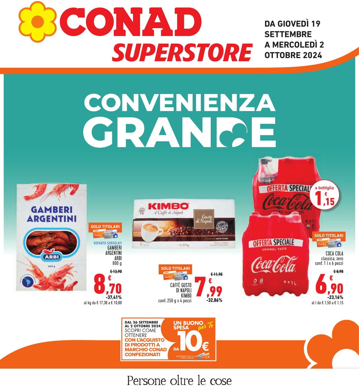 Volantino Conad 19.09.2024 - 02.10.2024