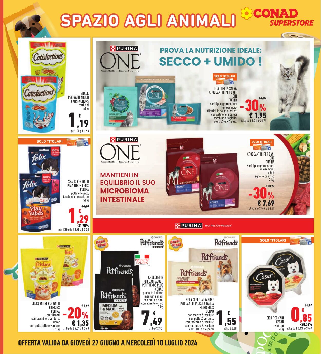 Volantino Conad 27.06.2024 - 10.07.2024