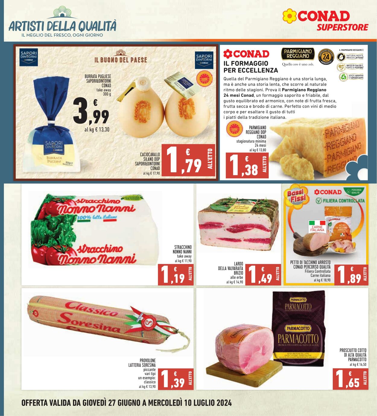 Volantino Conad 27.06.2024 - 10.07.2024