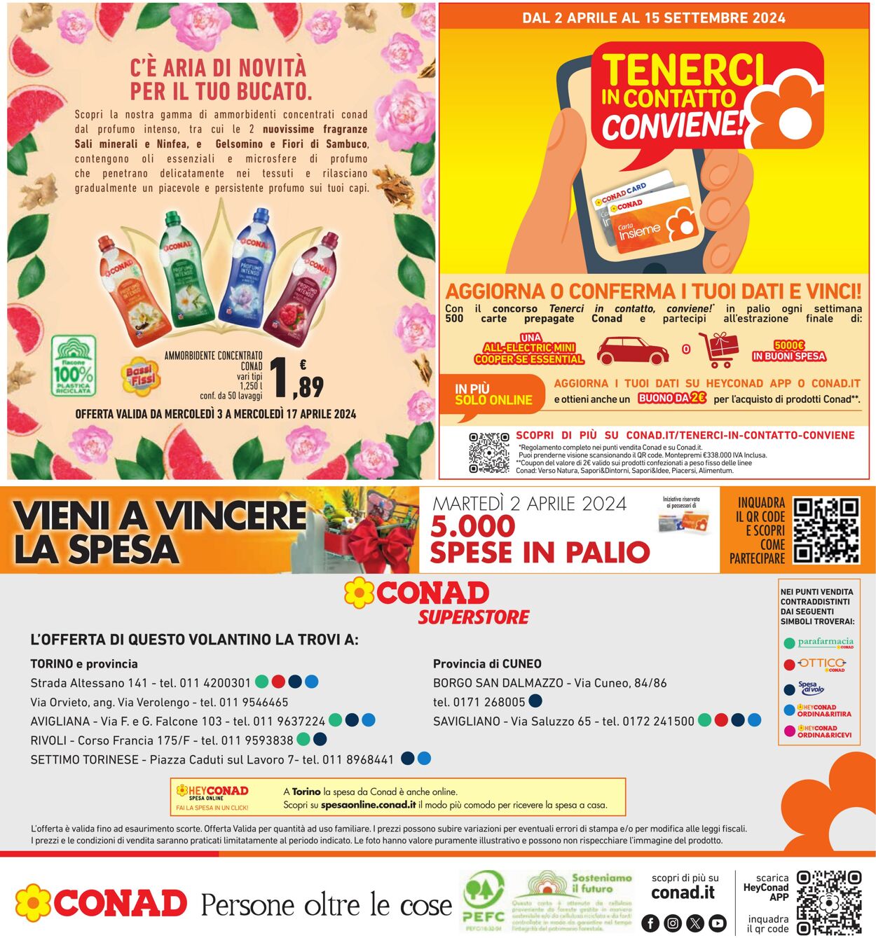 Volantino Conad 03.04.2024 - 17.04.2024