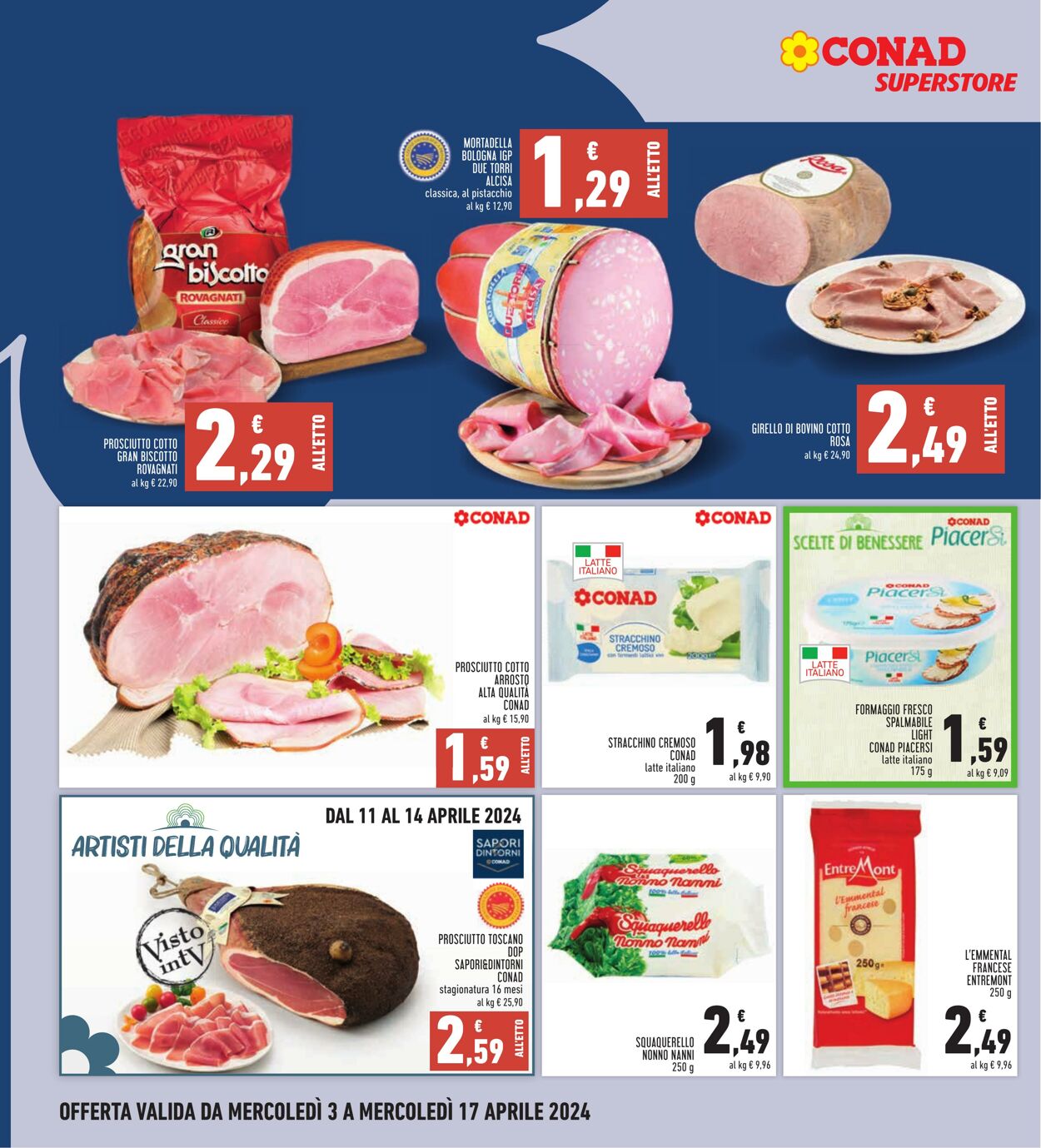 Volantino Conad 03.04.2024 - 17.04.2024