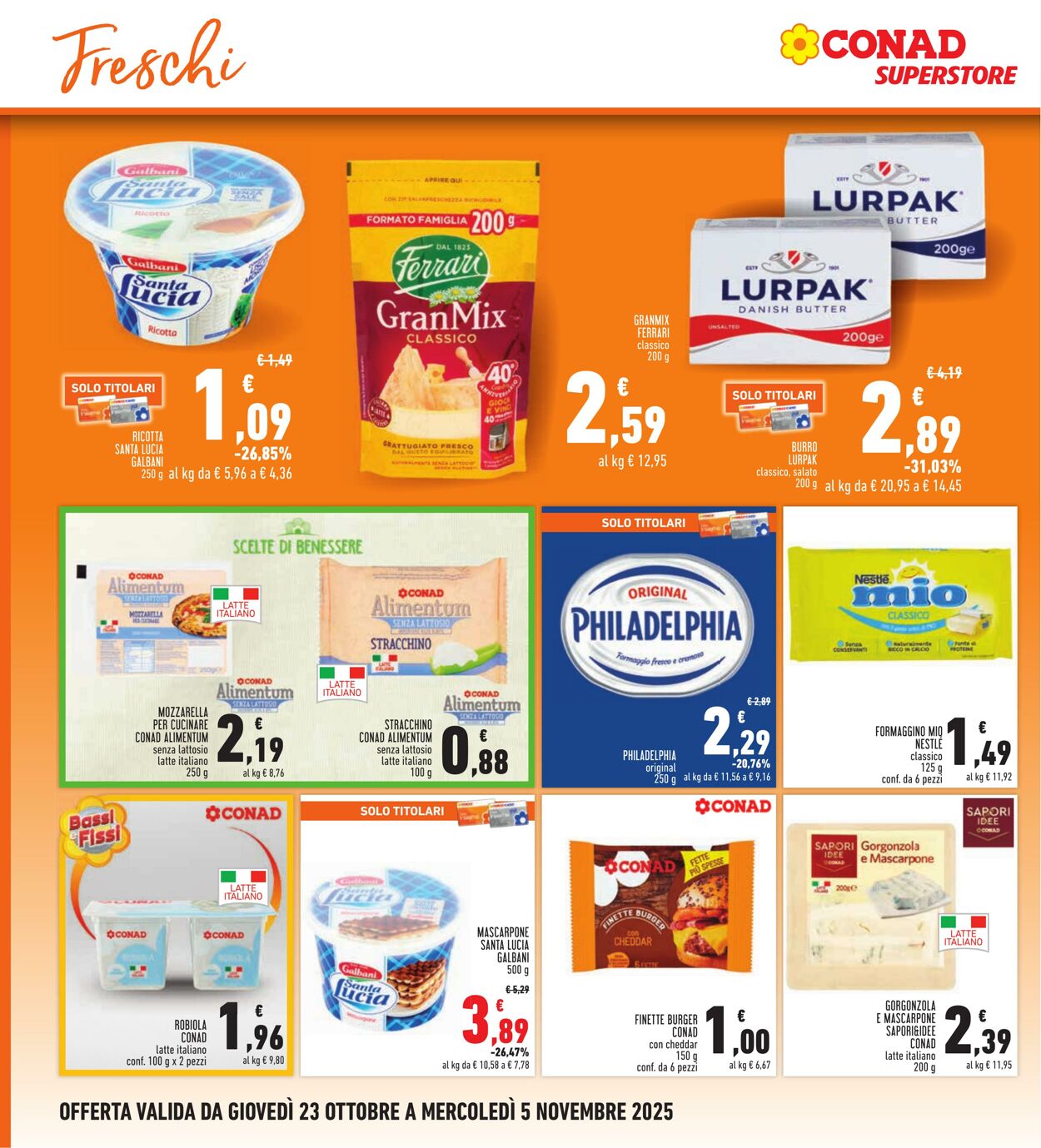 Volantino Conad 28.10.2025 - 28.10.2025