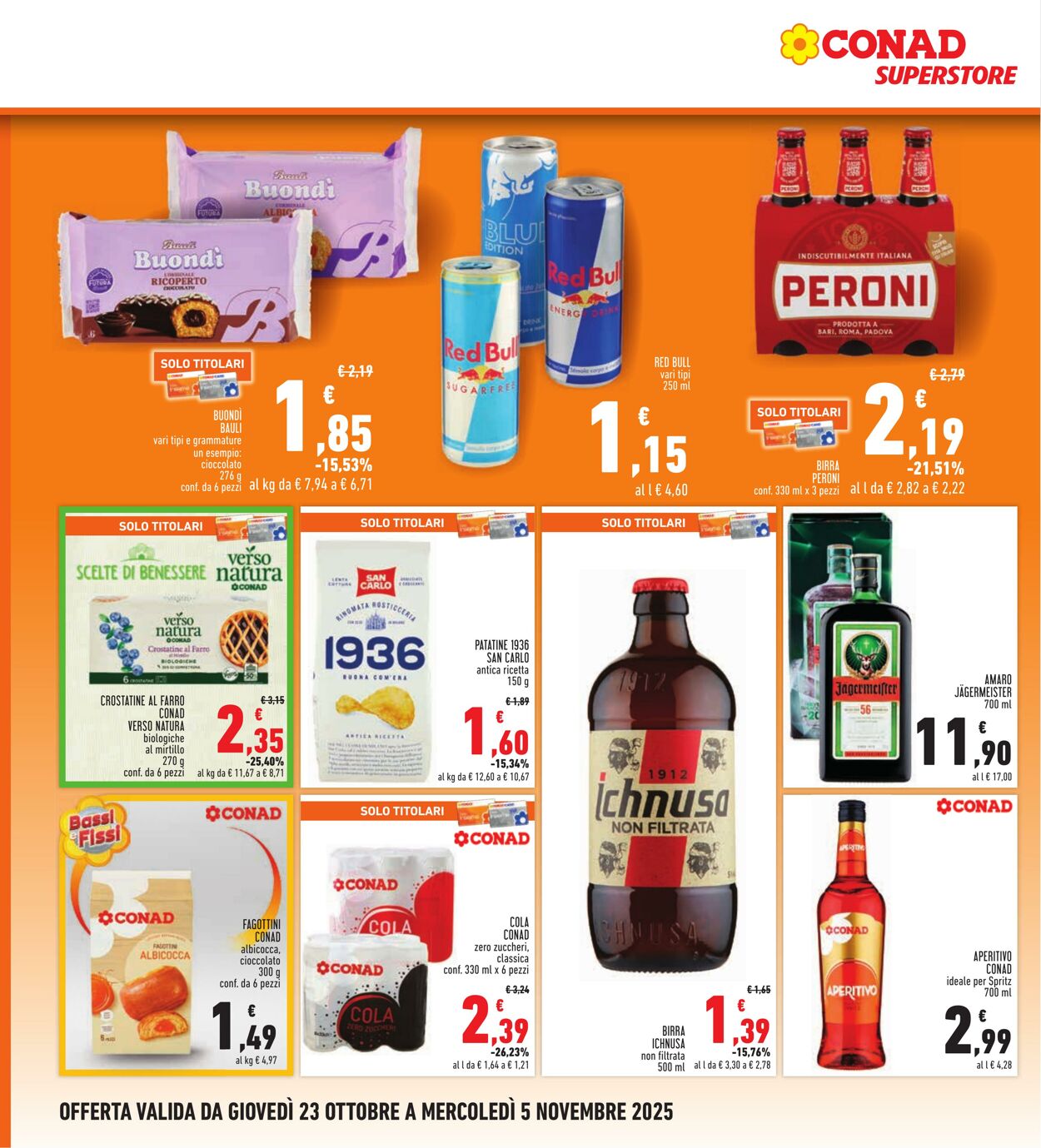 Volantino Conad 28.10.2025 - 28.10.2025