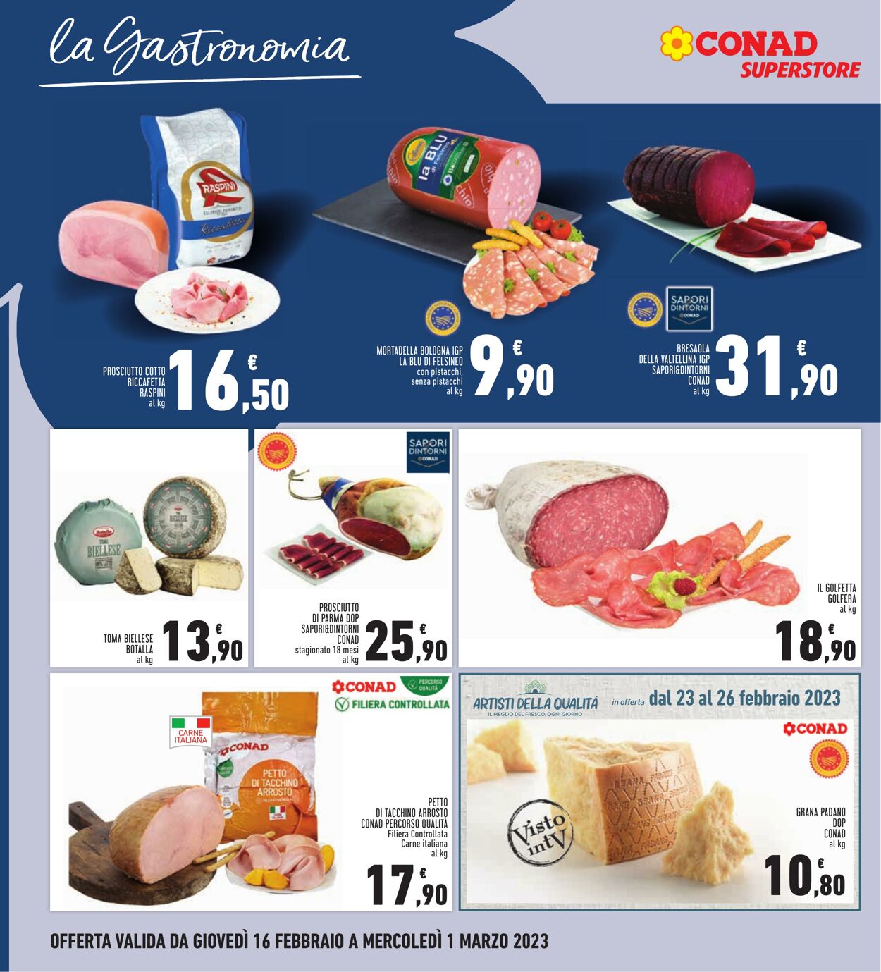 Volantino Conad 16.02.2023 - 01.03.2023