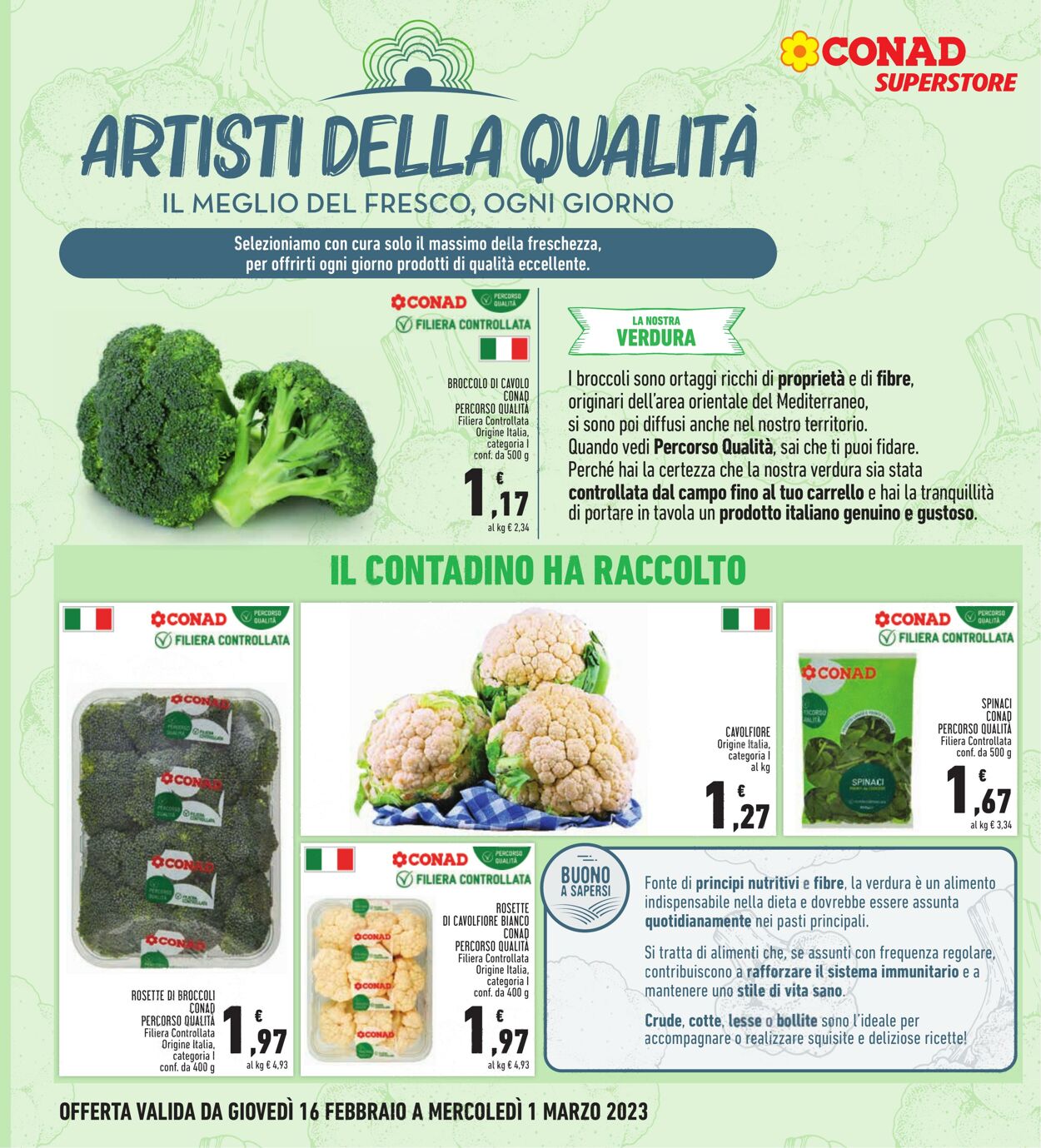 Volantino Conad 16.02.2023 - 01.03.2023