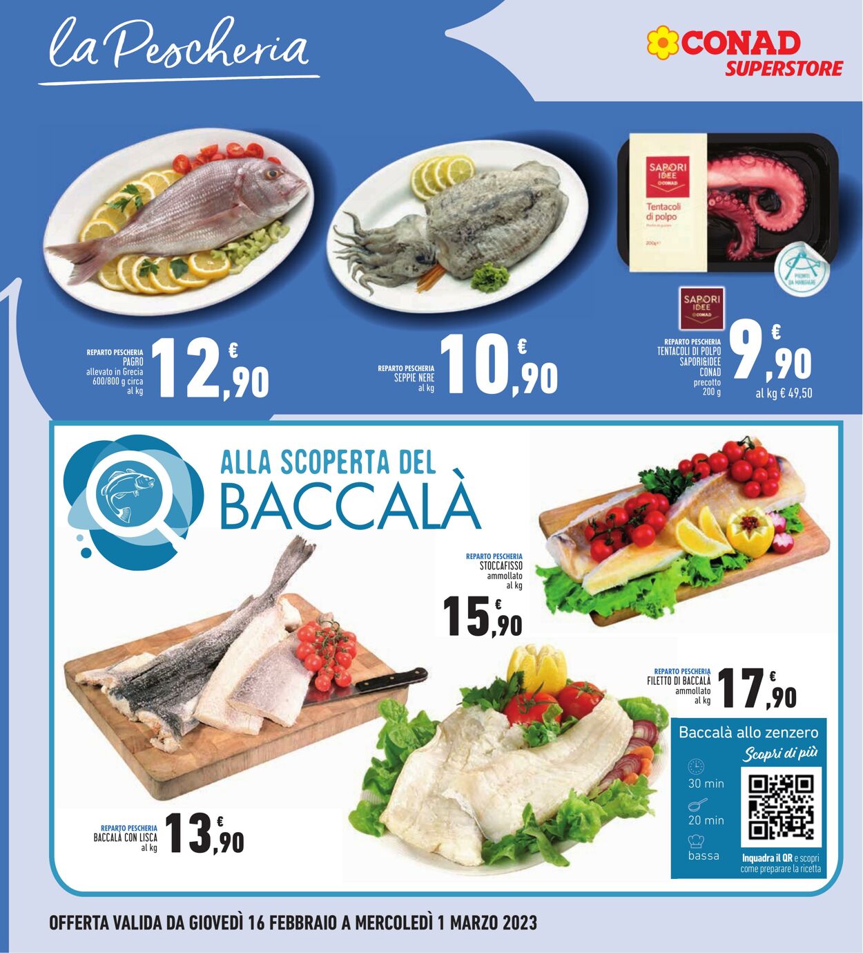 Volantino Conad 16.02.2023 - 01.03.2023