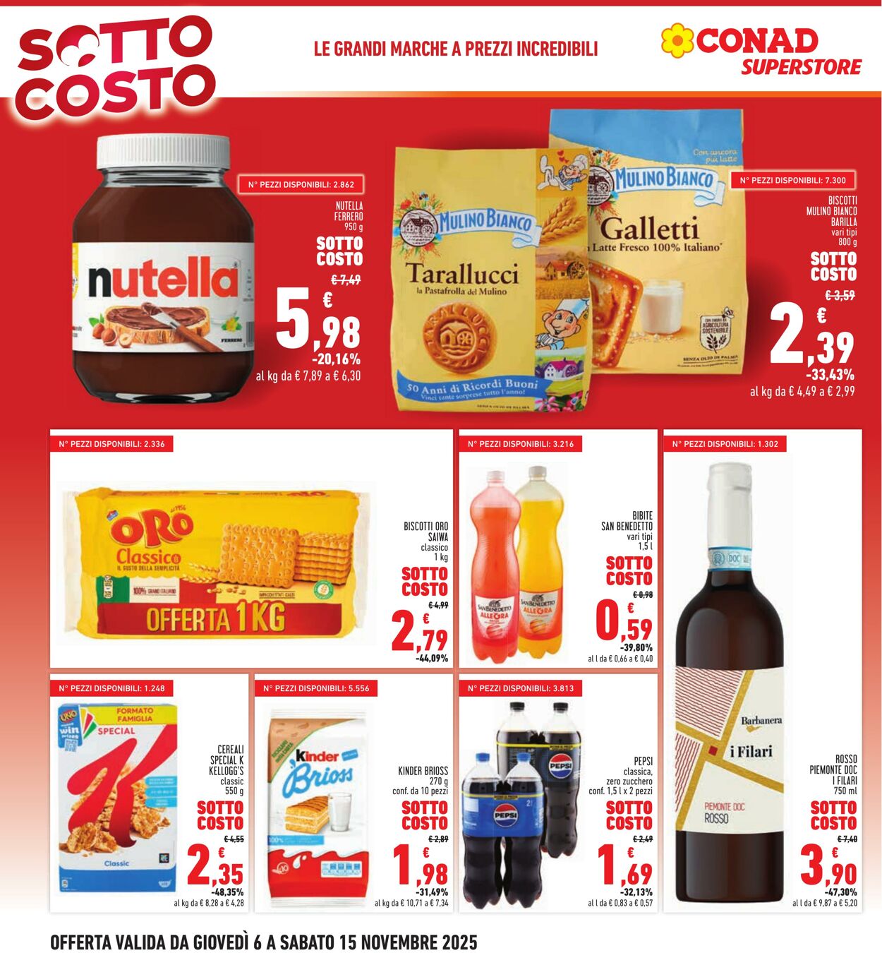 Volantino Conad 04.11.2025 - 04.11.2025