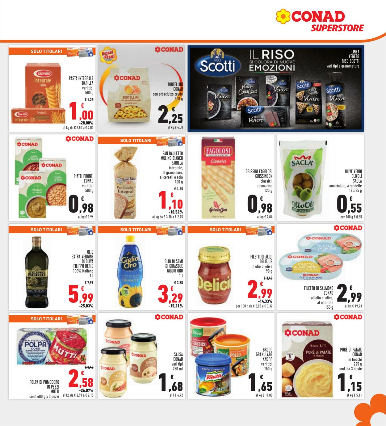 Volantino Conad 03.11.2022 - 16.11.2022