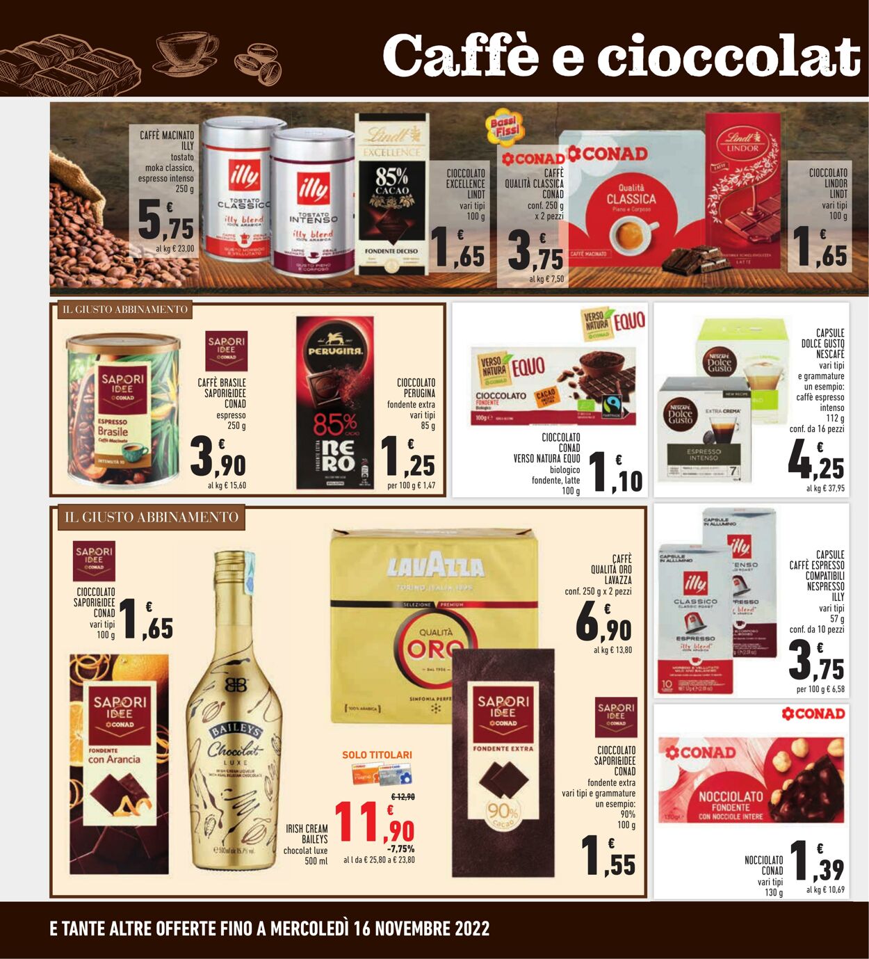 Volantino Conad 03.11.2022 - 16.11.2022