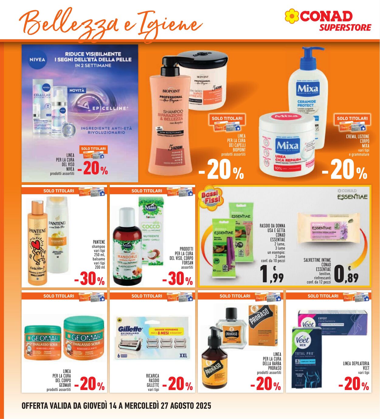 Volantino Conad 10.08.2025 - 10.08.2025