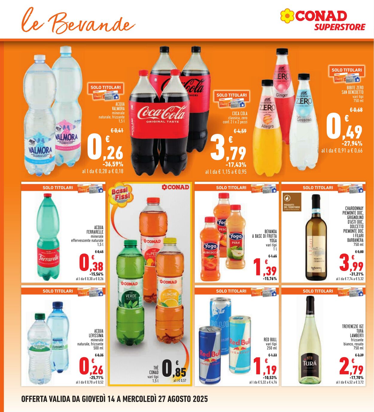 Volantino Conad 10.08.2025 - 10.08.2025