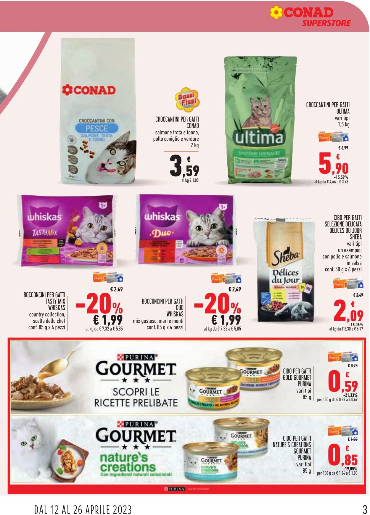 Volantino Conad 12.04.2023 - 26.04.2023