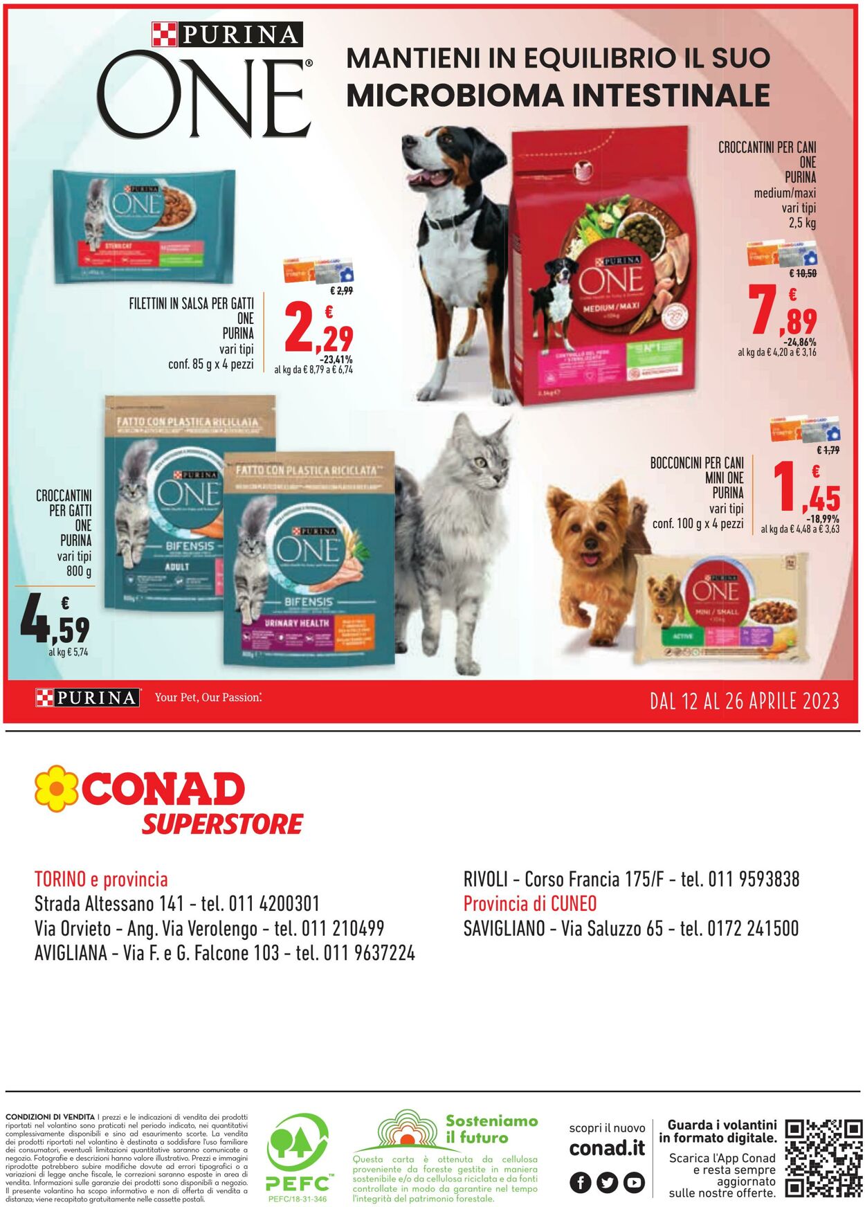 Volantino Conad 12.04.2023 - 26.04.2023