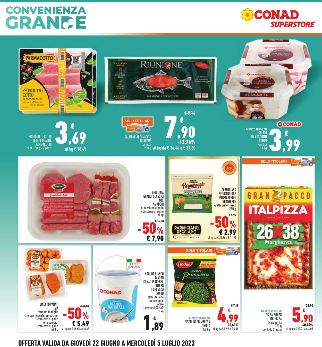 Volantino Conad 22.06.2023 - 05.07.2023