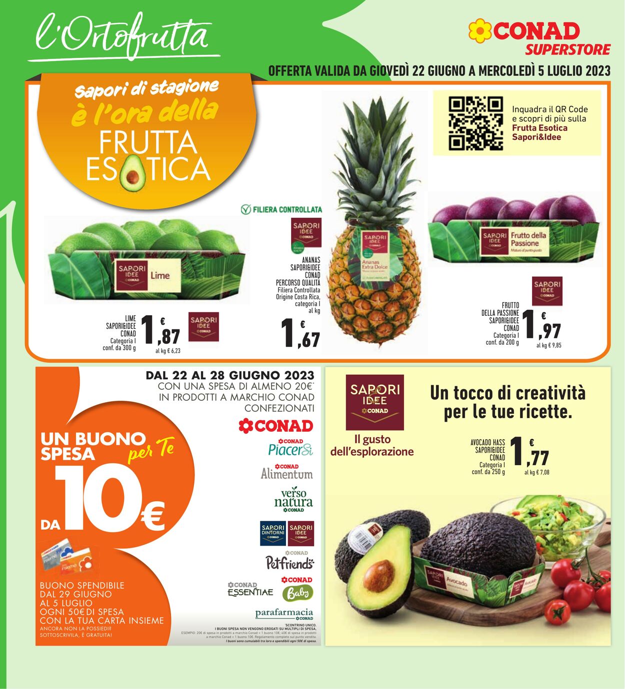 Volantino Conad 22.06.2023 - 05.07.2023