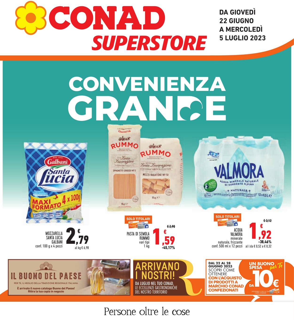 Volantino Conad 22.06.2023 - 05.07.2023