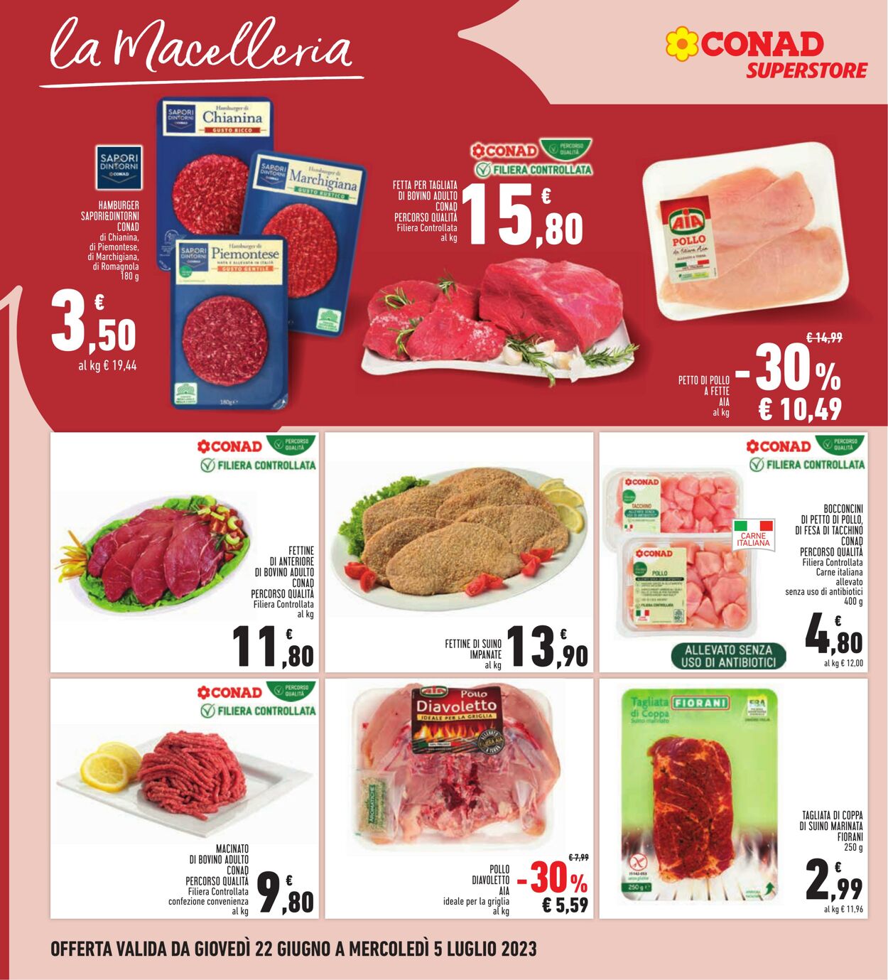 Volantino Conad 22.06.2023 - 05.07.2023