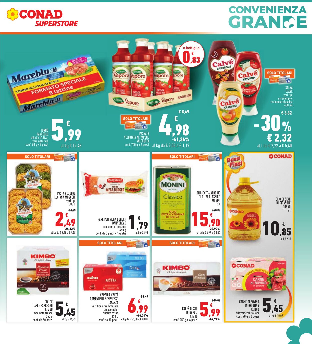 Volantino Conad 22.06.2023 - 05.07.2023