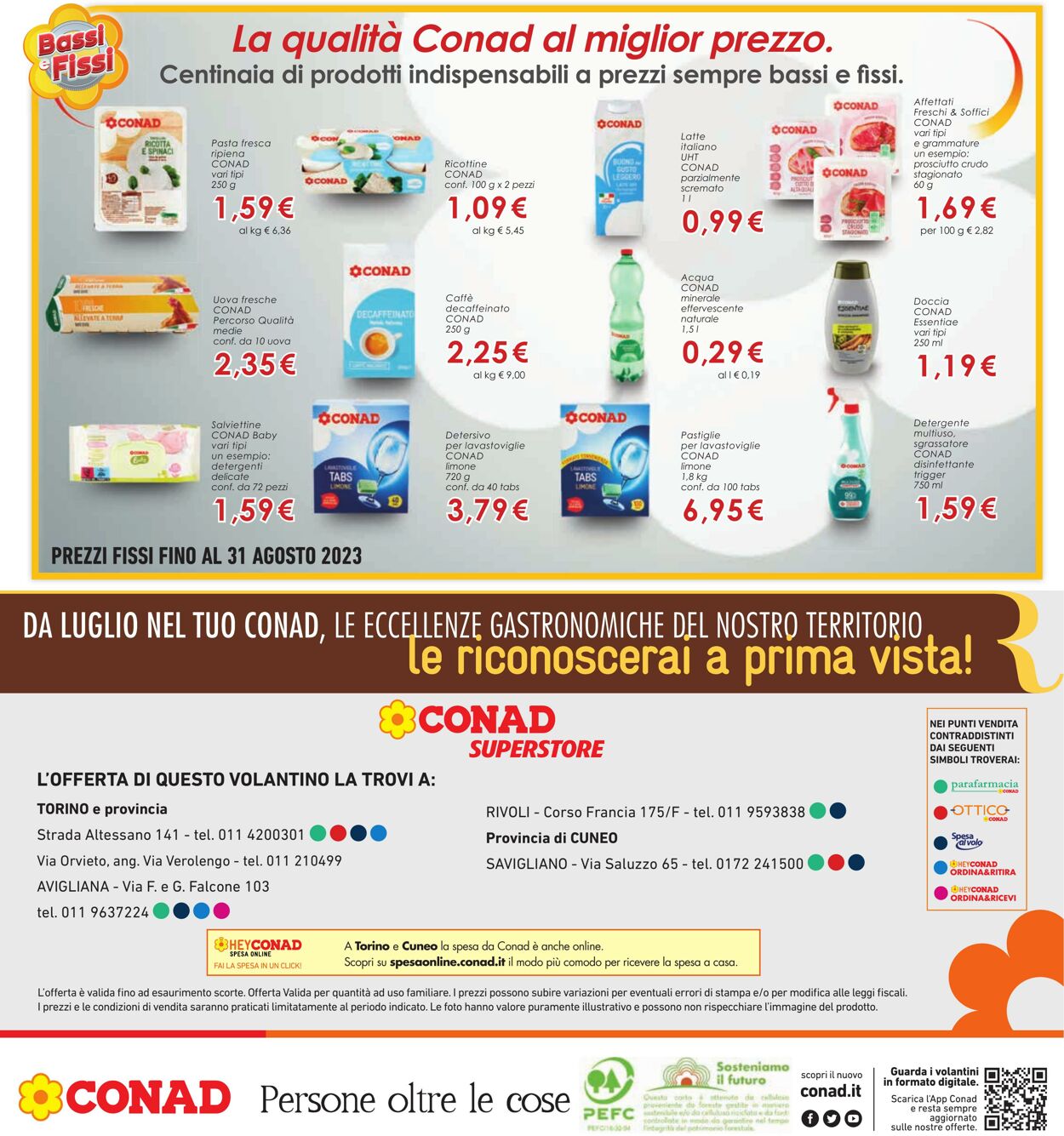 Volantino Conad 22.06.2023 - 05.07.2023