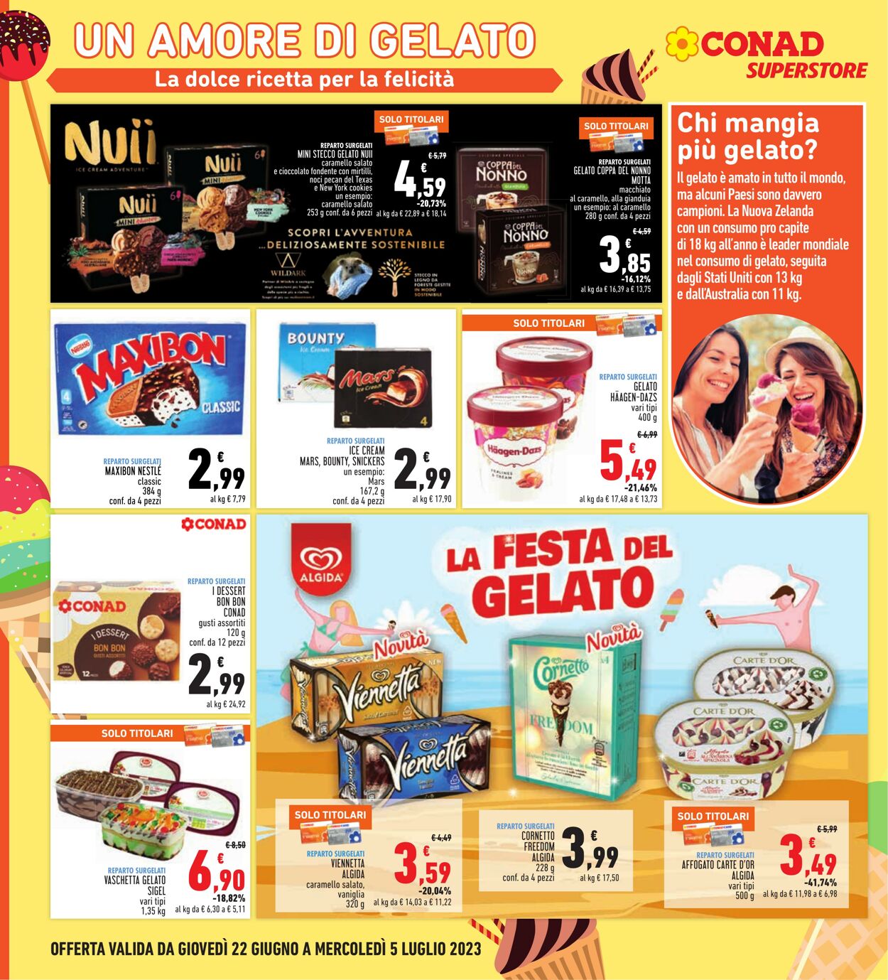 Volantino Conad 22.06.2023 - 05.07.2023