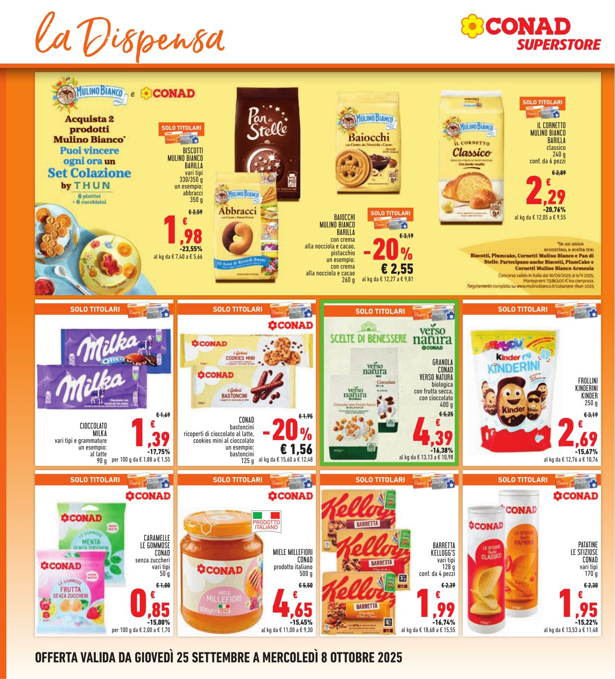 Volantino Conad 01.10.2025 - 01.10.2025