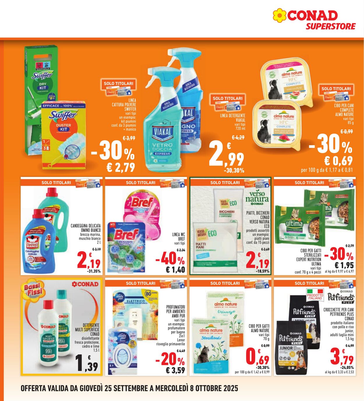 Volantino Conad 01.10.2025 - 01.10.2025