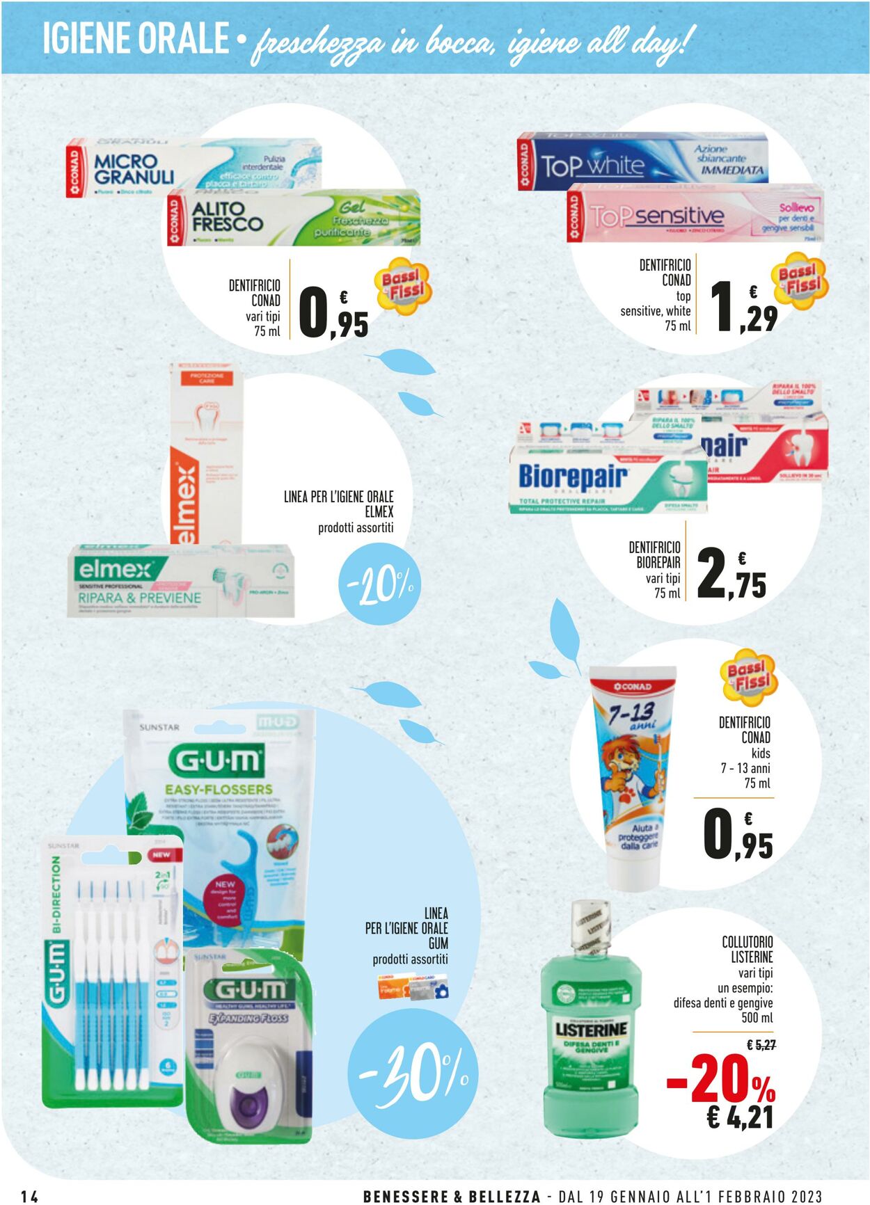 Volantino Conad 19.01.2023 - 01.02.2023