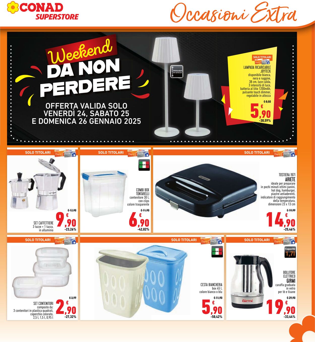 Volantino Conad 16.01.2025 - 29.01.2025