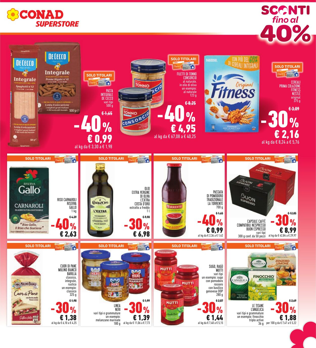 Volantino Conad 16.01.2025 - 29.01.2025