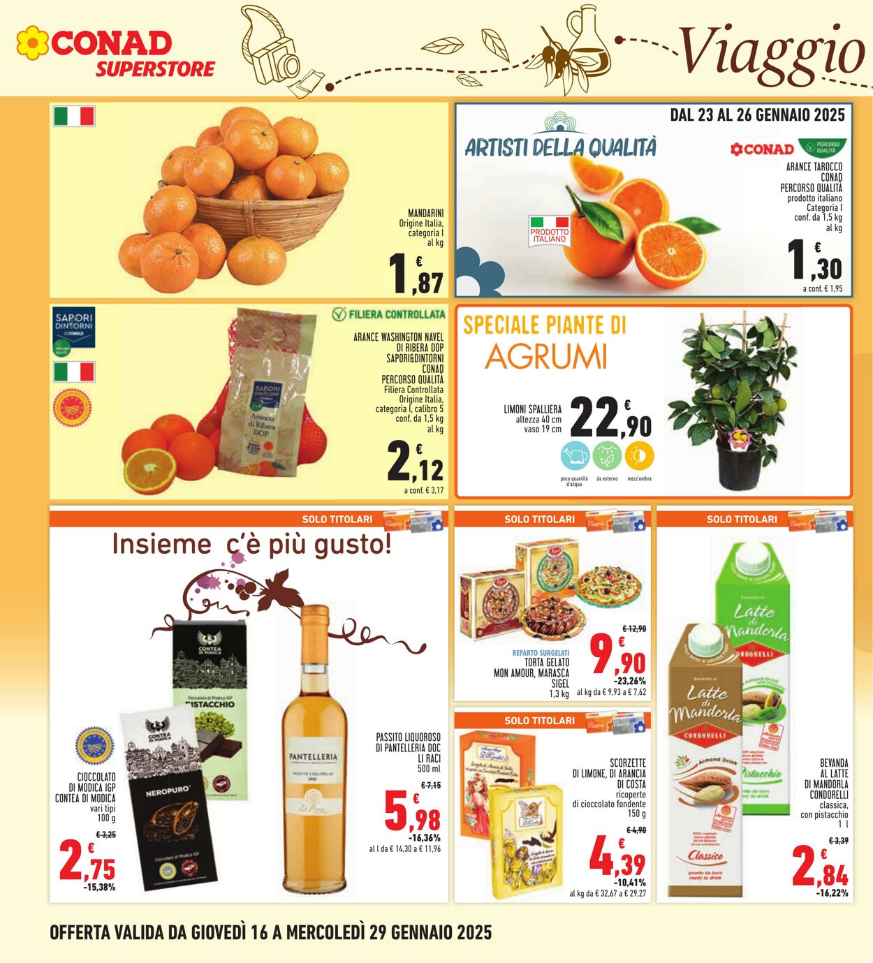 Volantino Conad 16.01.2025 - 29.01.2025