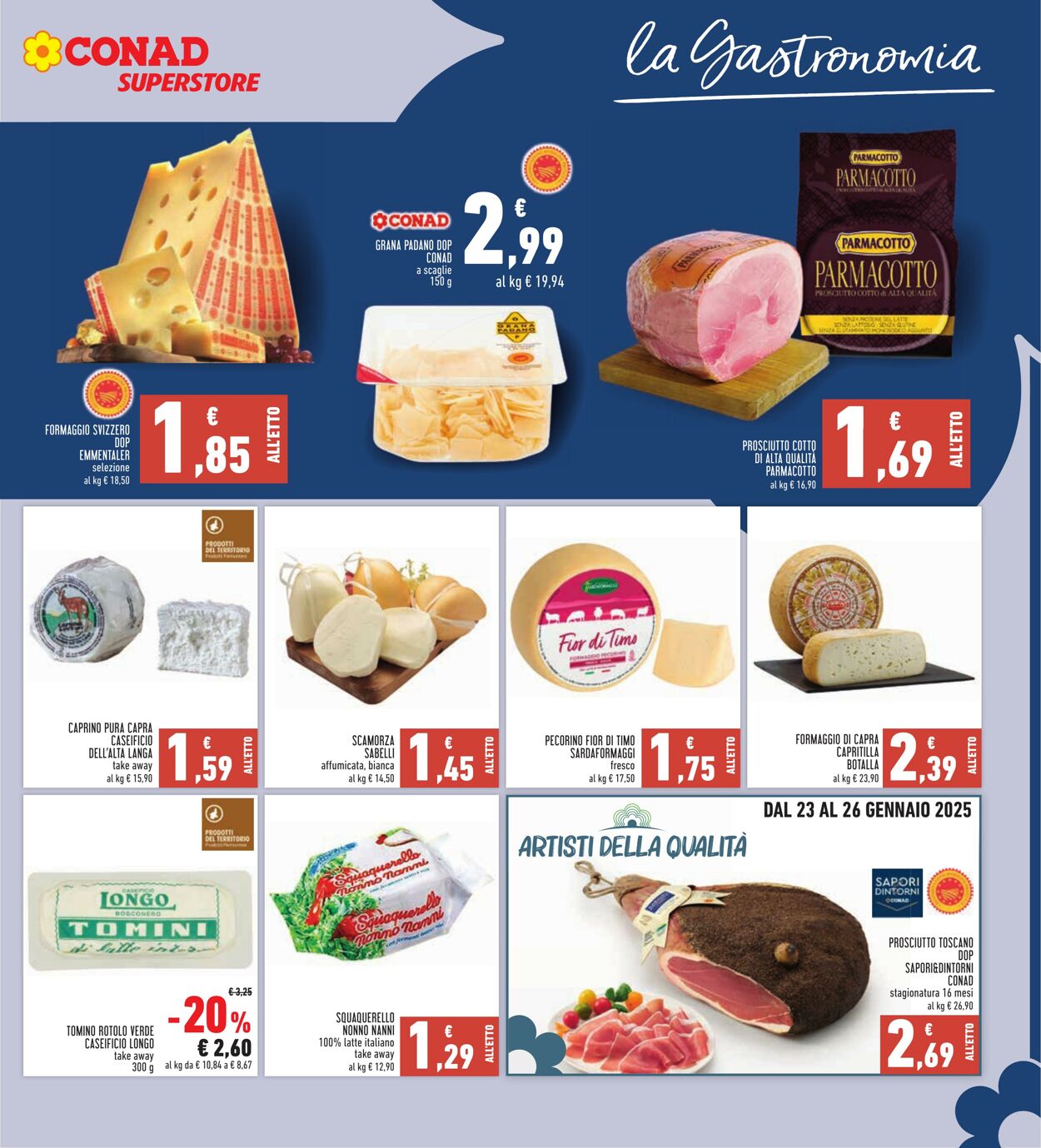 Volantino Conad 16.01.2025 - 29.01.2025