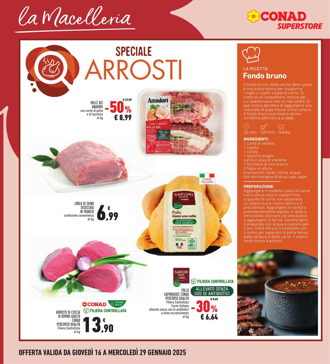 Volantino Conad 16.01.2025 - 29.01.2025