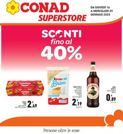 Volantino Conad 16.01.2025 - 29.01.2025