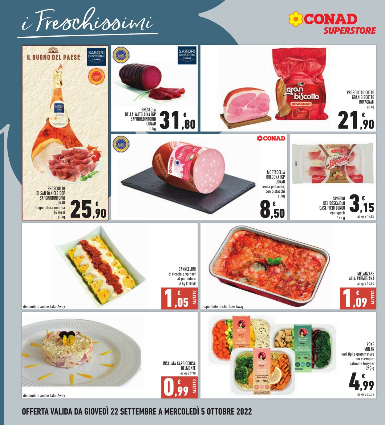 Volantino Conad 22.09.2022 - 05.10.2022