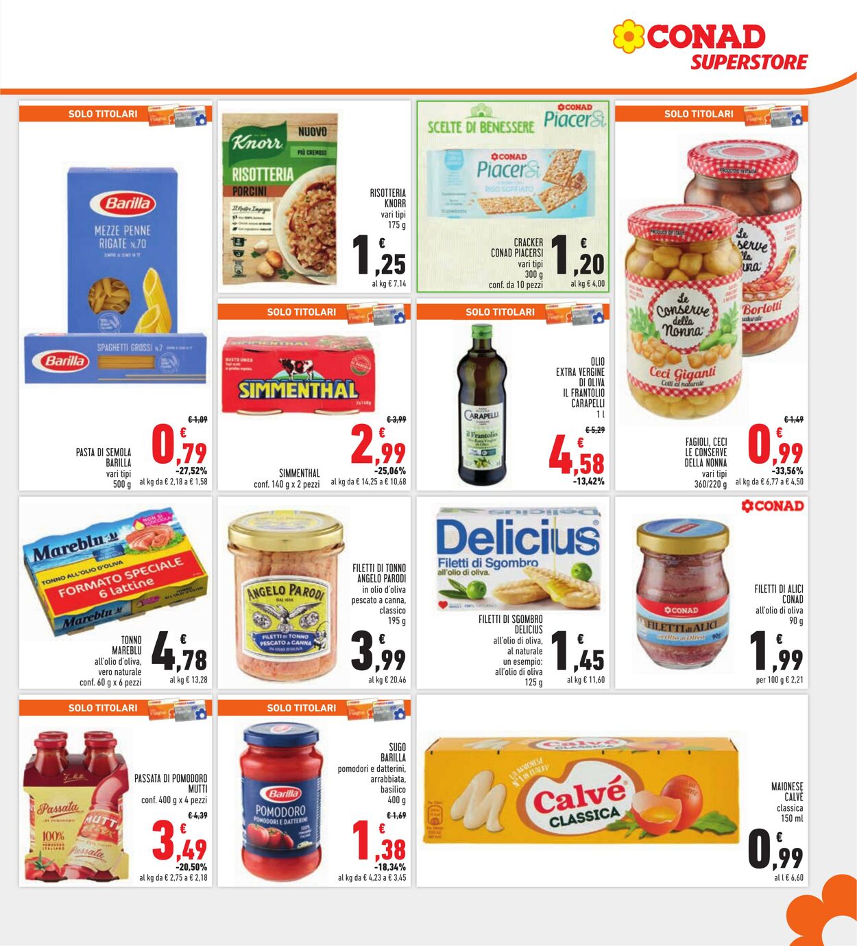 Volantino Conad 22.09.2022 - 05.10.2022