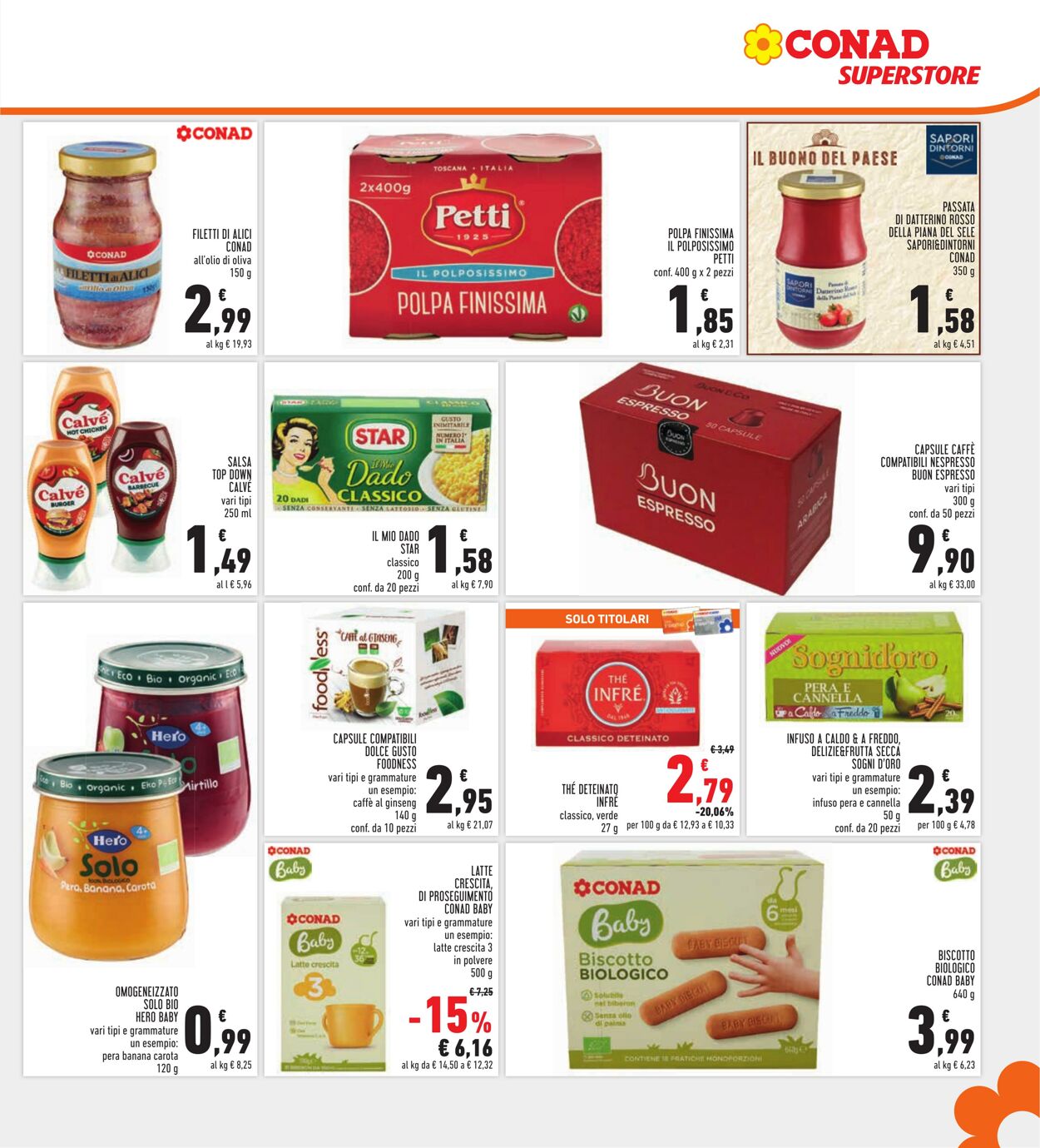 Volantino Conad 20.10.2022 - 02.11.2022