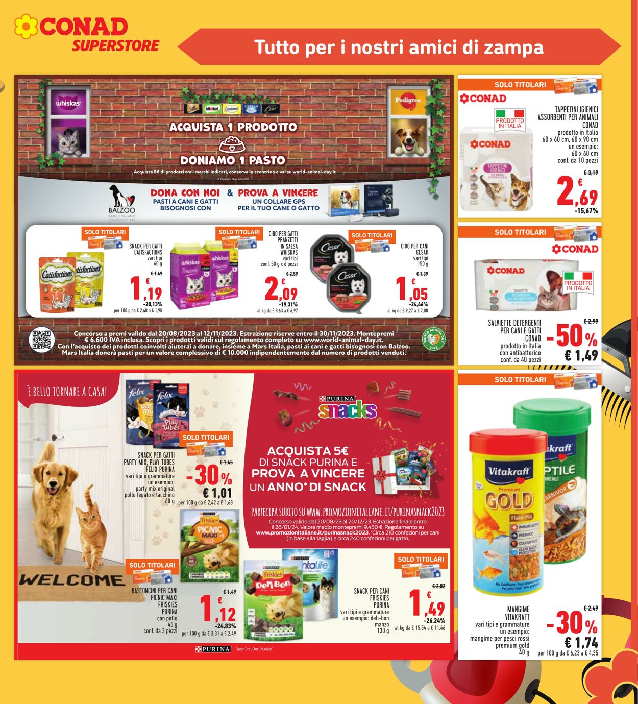 Volantino Conad 28.09.2023 - 11.10.2023