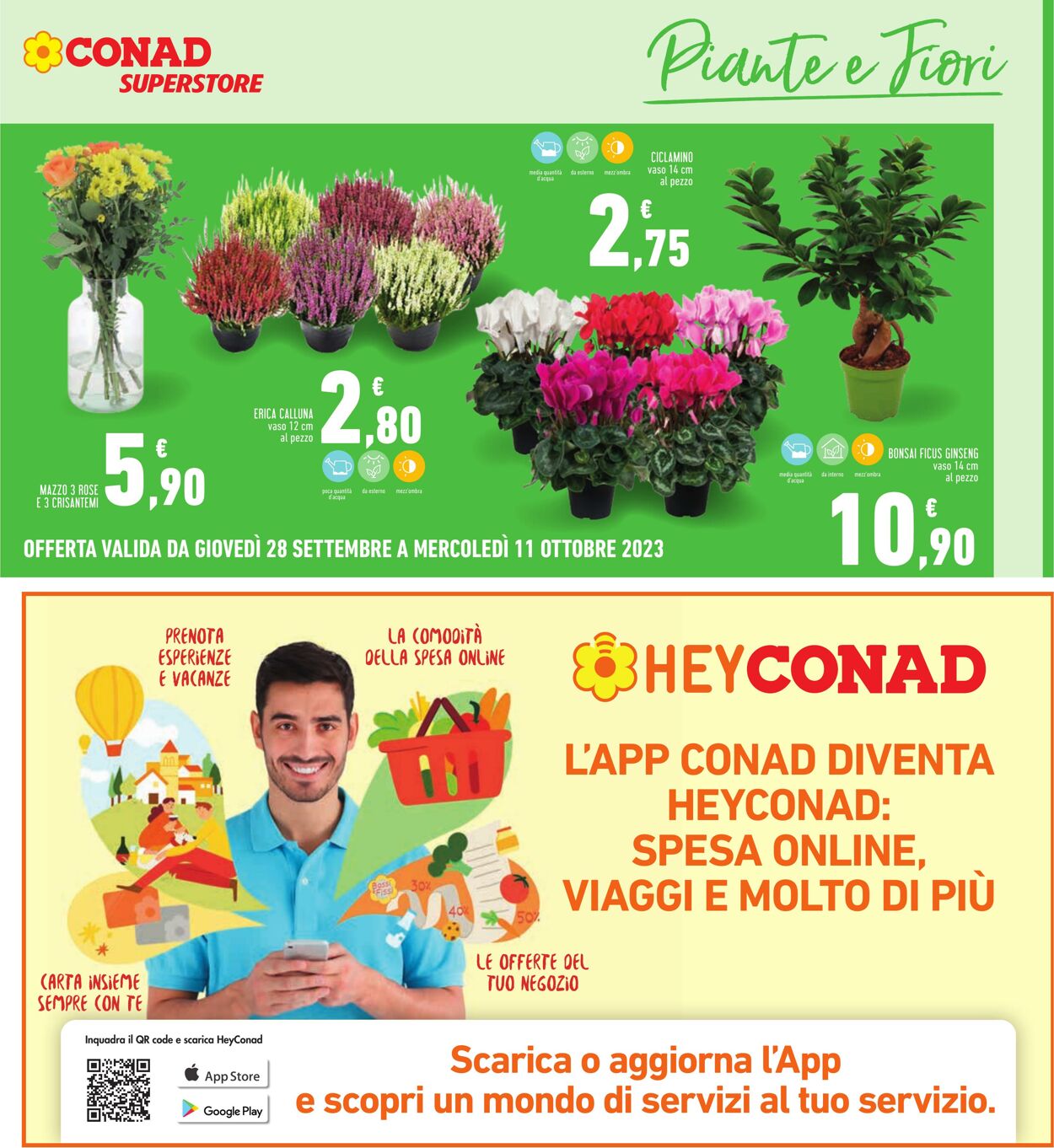 Volantino Conad 28.09.2023 - 11.10.2023