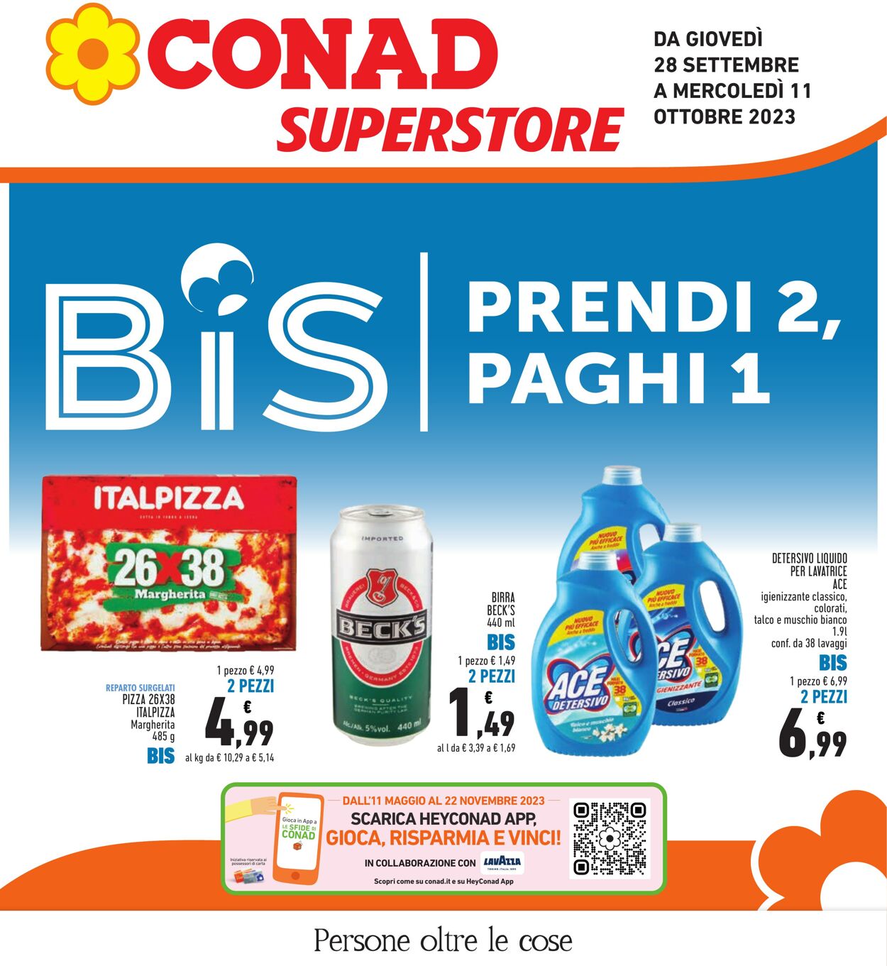 Volantino Conad 28.09.2023 - 11.10.2023