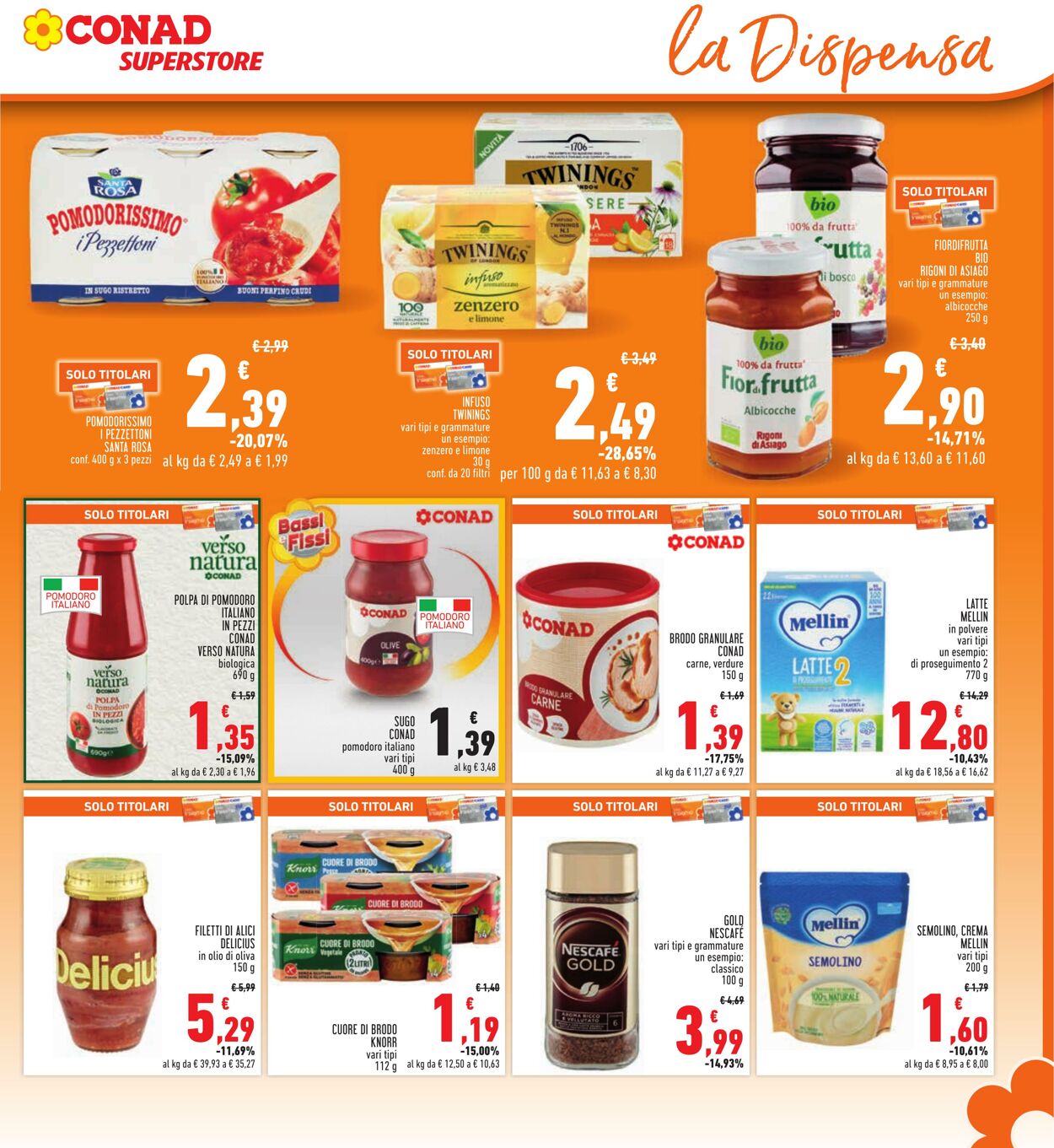 Volantino Conad 04.11.2023 - 13.12.2023