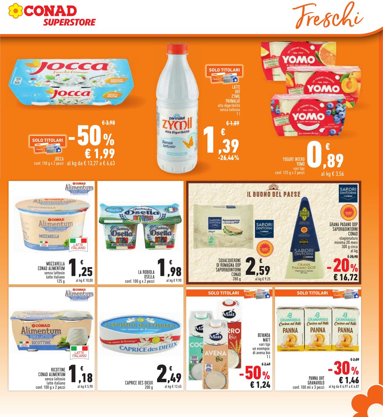 Volantino Conad 04.11.2023 - 13.12.2023