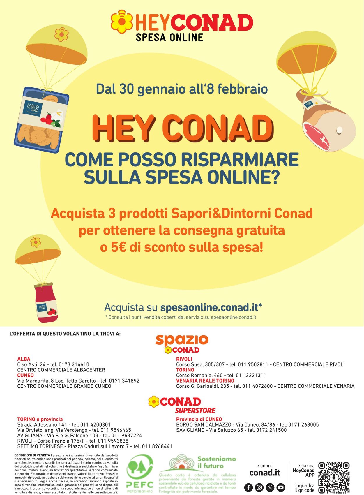 Volantino Conad 30.01.2025 - 22.02.2025