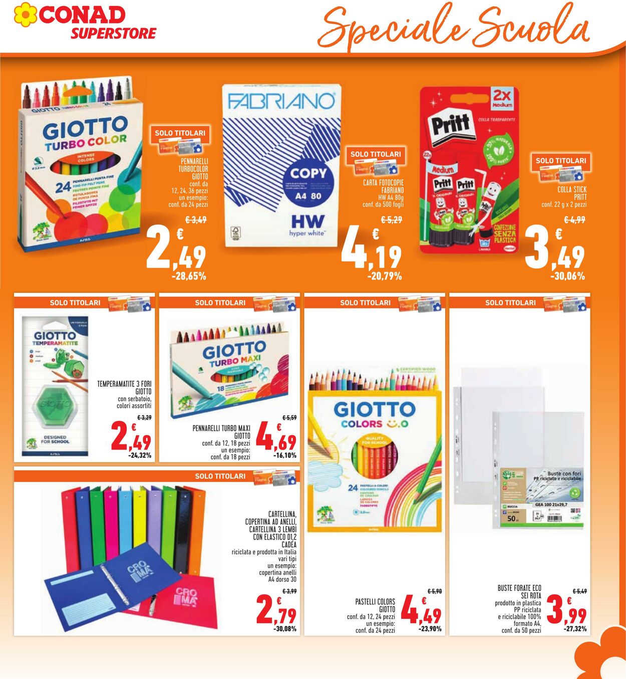 Volantino Conad 05.09.2024 - 18.09.2024