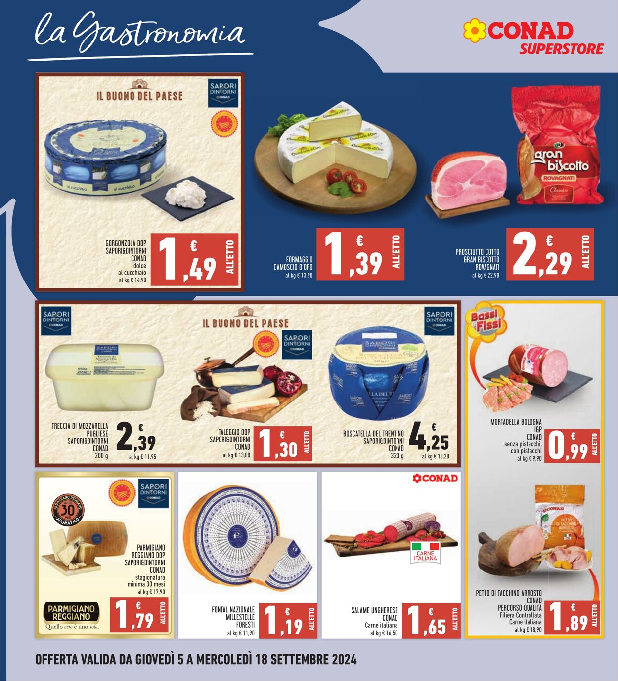 Volantino Conad 05.09.2024 - 18.09.2024