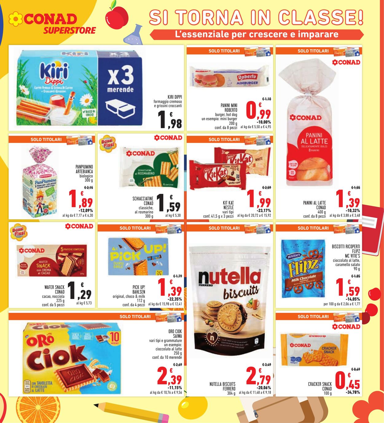 Volantino Conad 05.09.2024 - 18.09.2024