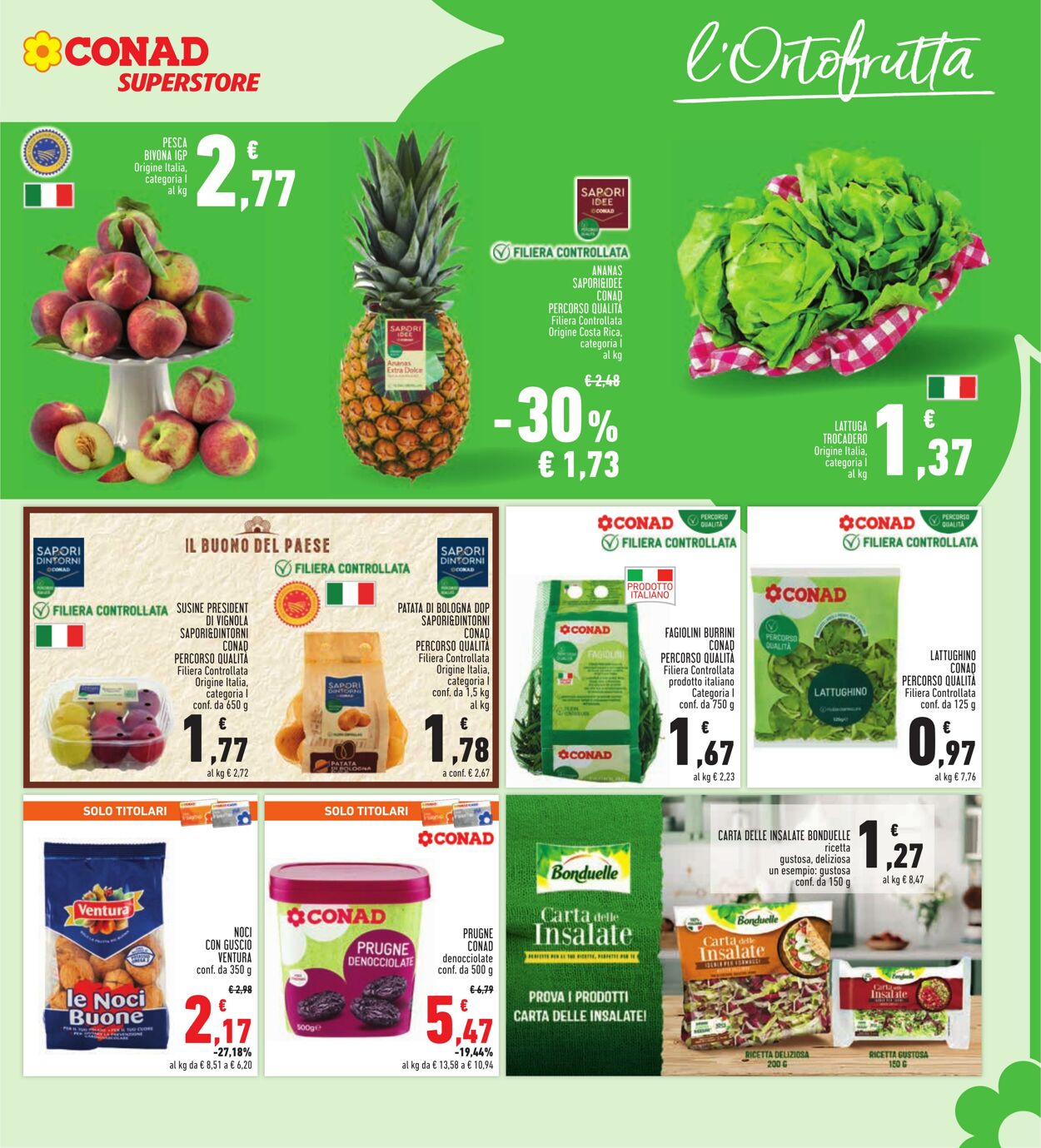 Volantino Conad 05.09.2024 - 18.09.2024