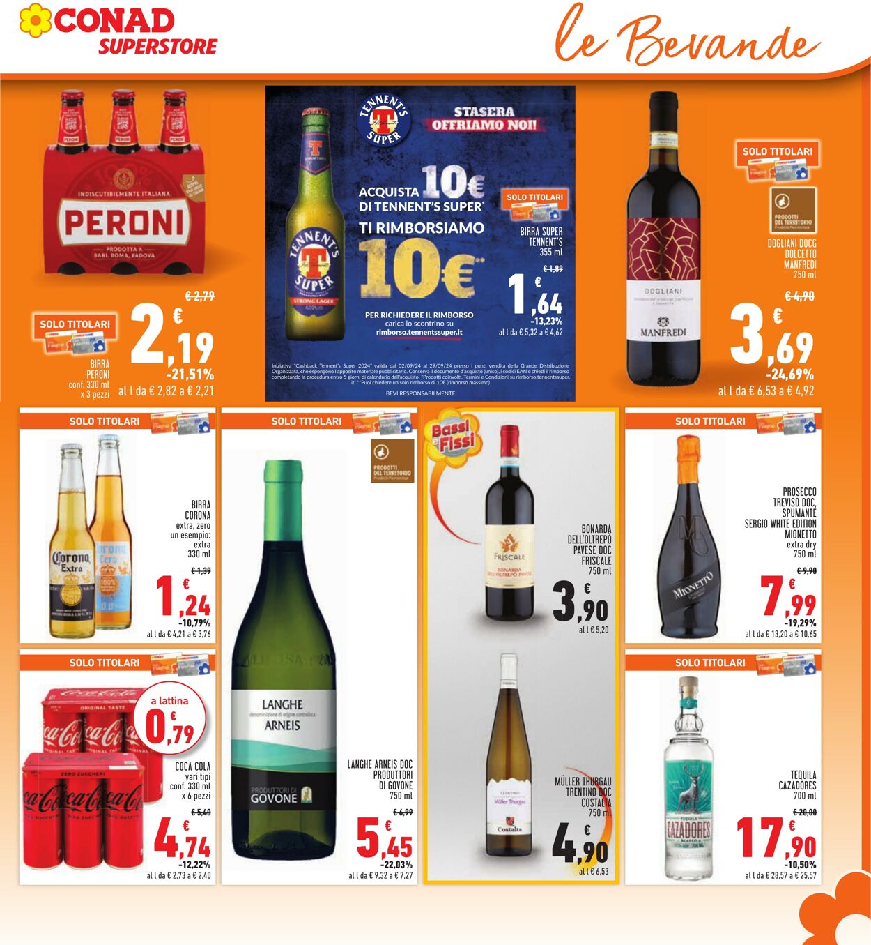 Volantino Conad 05.09.2024 - 18.09.2024