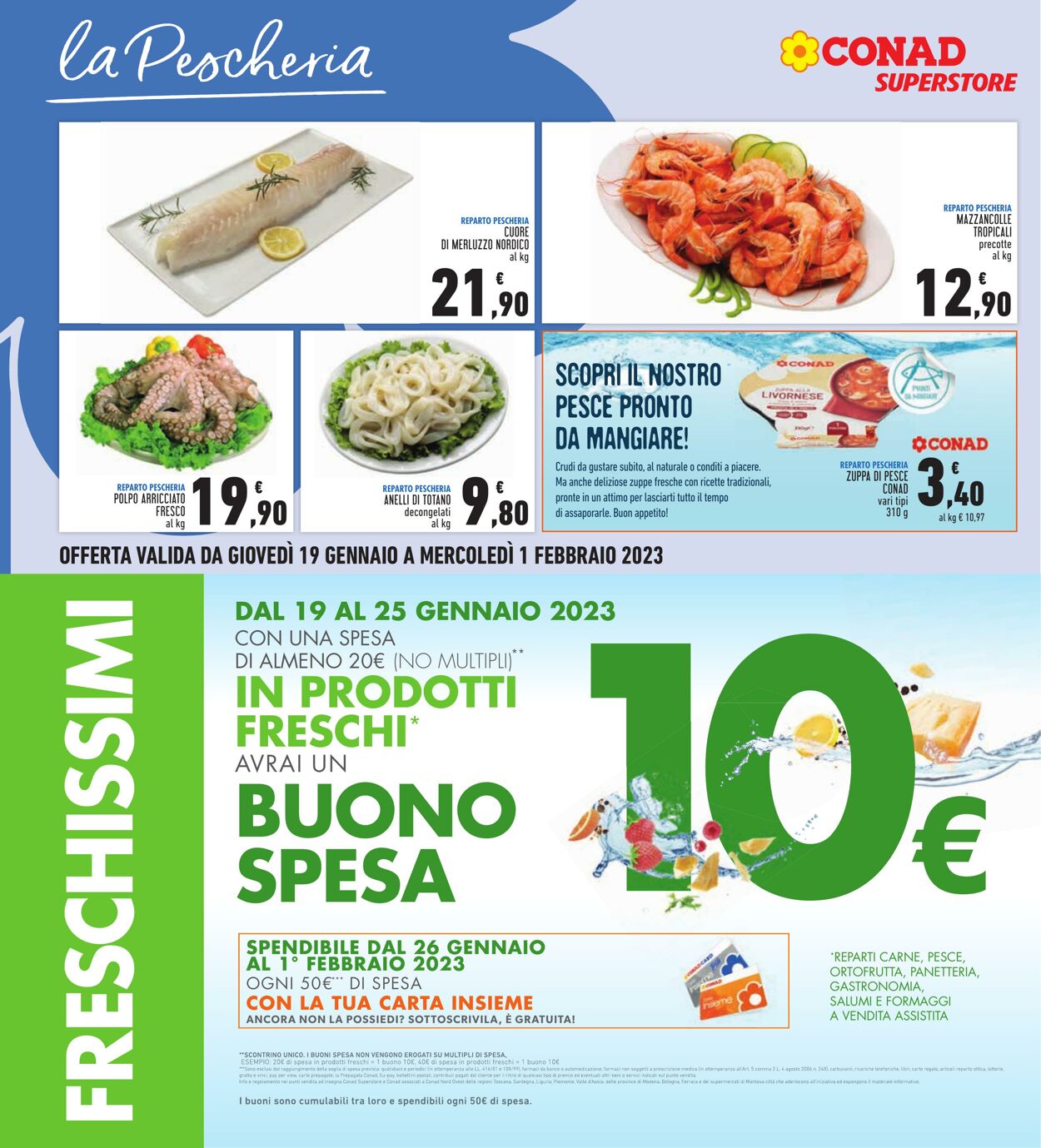 Volantino Conad 19.01.2023 - 01.02.2023